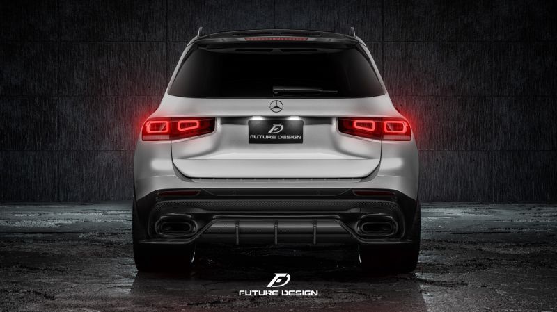 BENZ メルセデス・ベンツ GLB-Class X247 リアスポイラー 本物Drycabon ドライカーボン GLB200 GLB250 GLB35  - Future Design Drycarbon parts