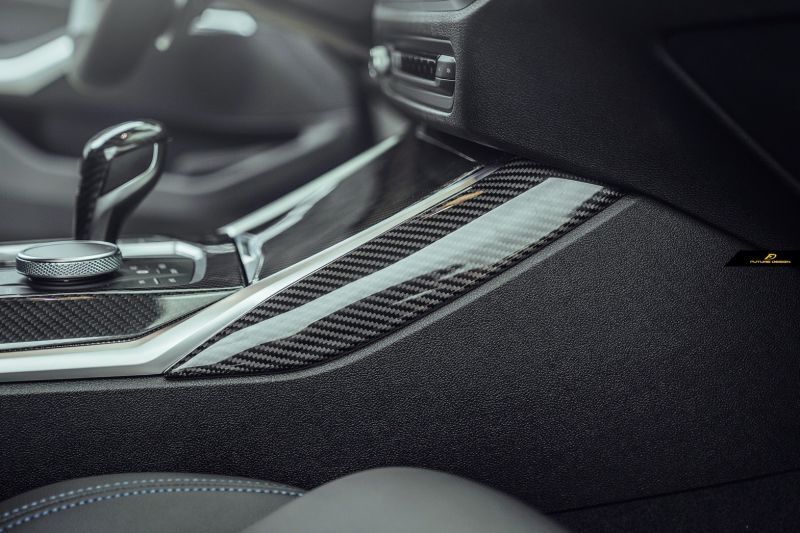 新品本物 BMW 4シリーズ用 インテリアカバー ドライカーボン製 3 - 外国自動車用パーツ - labelians.fr