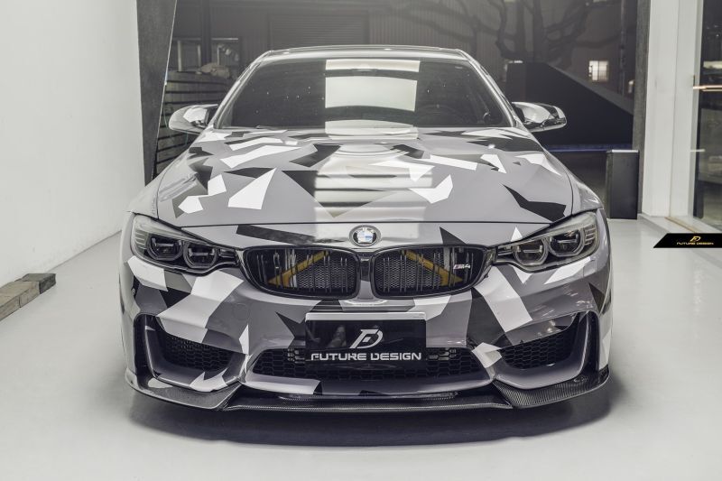 BMW 4シリーズ F F M4 フロントバンパー用 リップスポイラー 本物