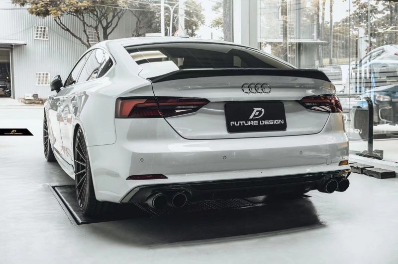 AUDI A5 B9 SportBack スポーツバック リアスポイラー 本物DryCarbon